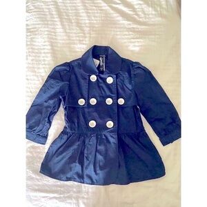 Priorities Kids Peacoat In Navy Blue Size XS